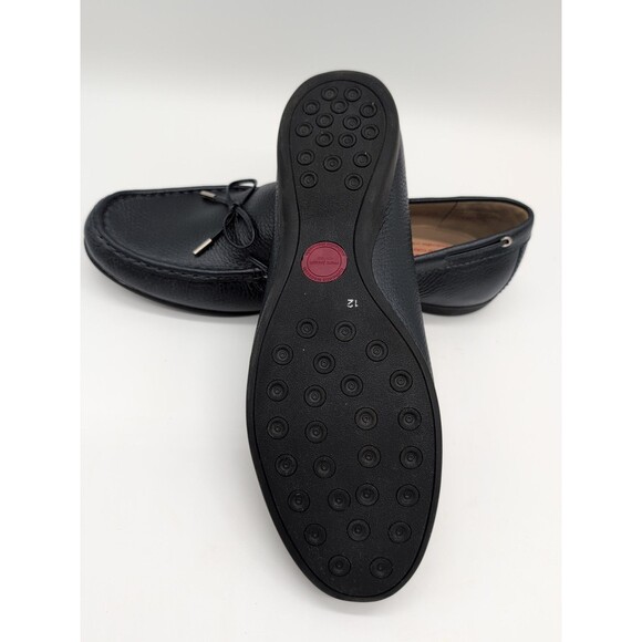 Marc Joseph New York Diana St Flat Slip-On Moc toe Faux Lace Loafers Leather 12 - Picture 12 of 12